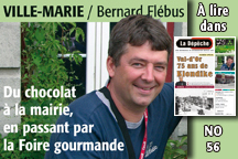 Bernard Flbus, maire de Ville-Marie