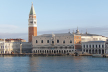 Venise - Grand Canal - Palais des Doges - colonnes Saint-Marc et Saint-Thodore